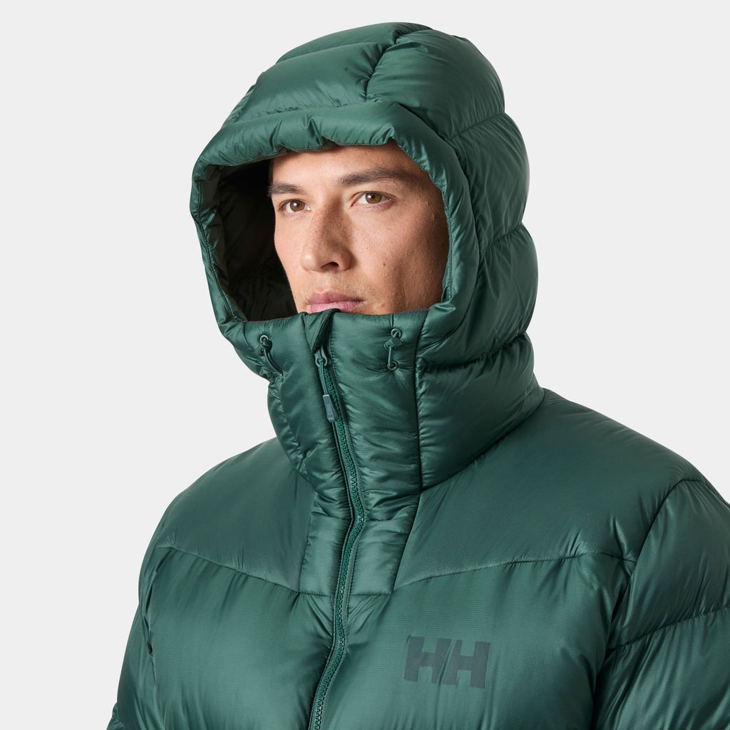 GLACIER DOWN JACKET, JUNGLE GREE, XXL