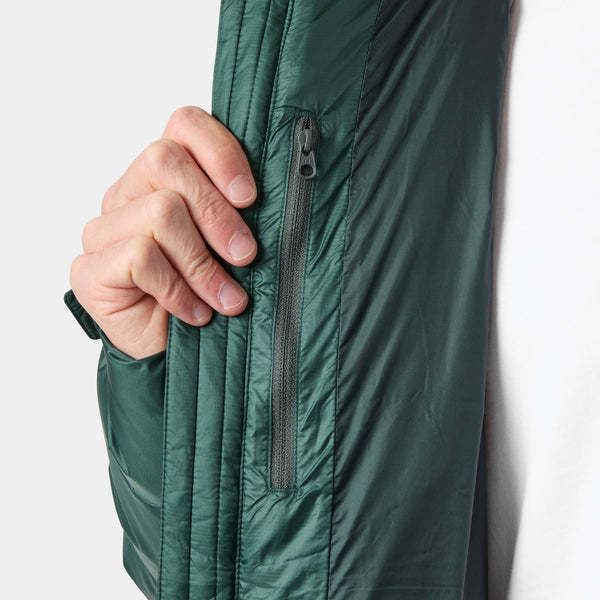 GLACIER DOWN JACKET, JUNGLE GREE, XXL