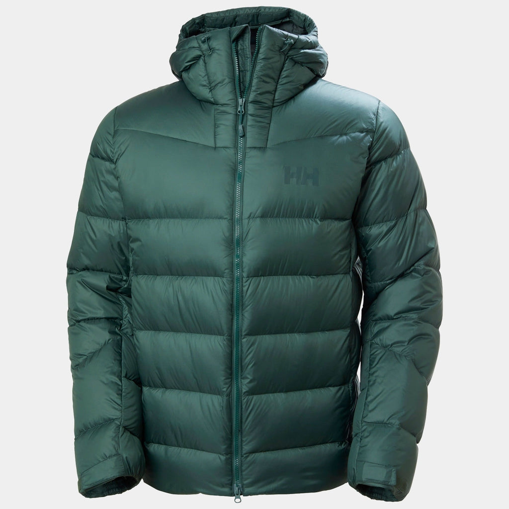 GLACIER DOWN JACKET, JUNGLE GREE, XXL