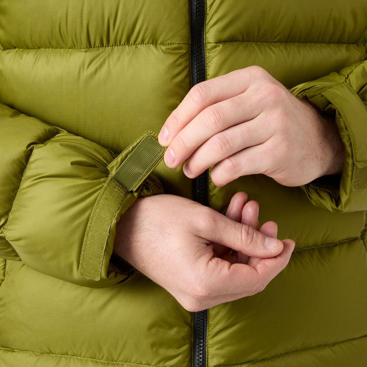 GLACIER DOWN JACKET, OLIVE GREEN, XXL