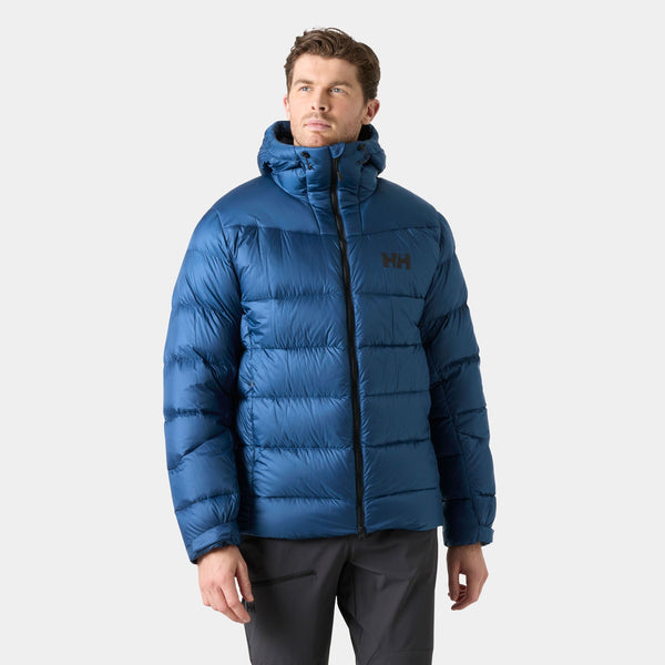 GLACIER DOWN JACKET, DARK BLUE, XXL