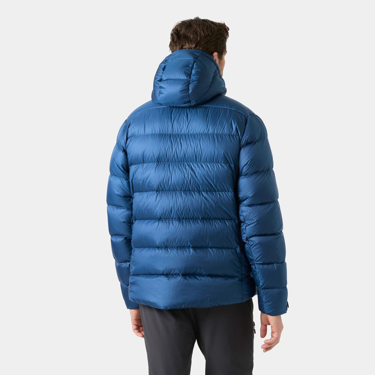 GLACIER DOWN JACKET, DARK BLUE, XXL