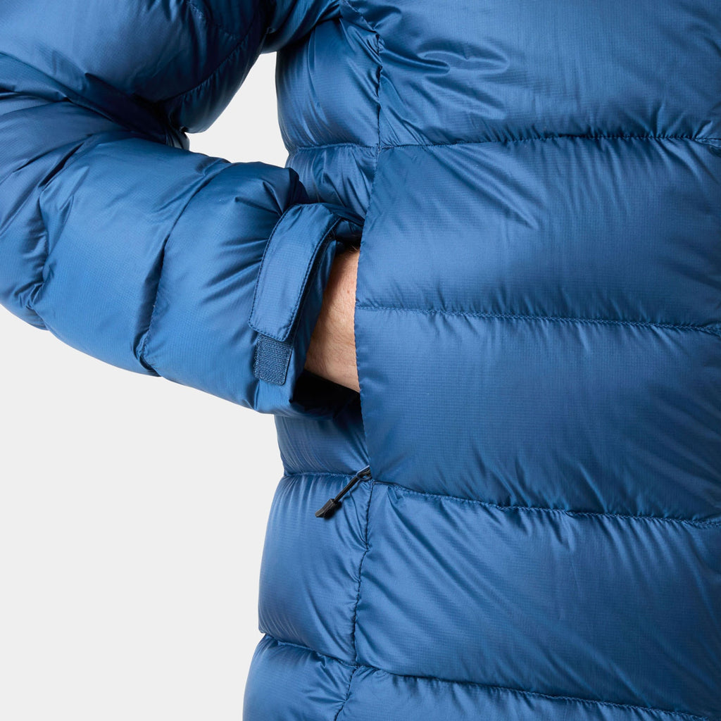 GLACIER DOWN JACKET, DARK BLUE, XXL