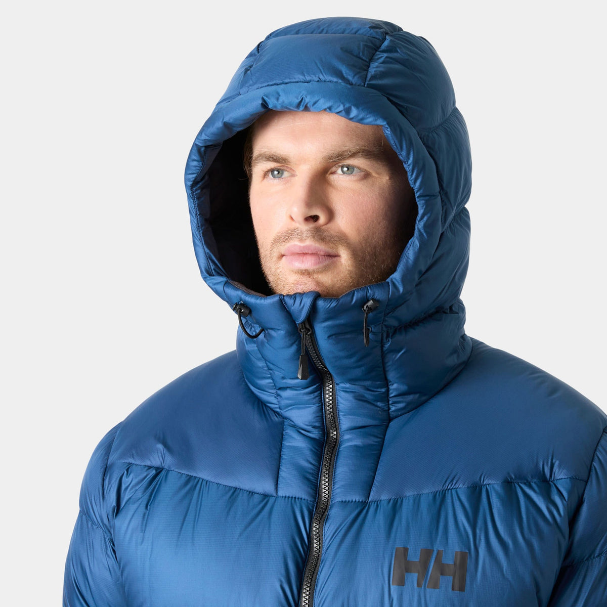 GLACIER DOWN JACKET, DARK BLUE, XXL