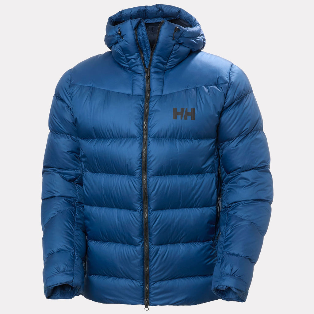 GLACIER DOWN JACKET, DARK BLUE, XXL