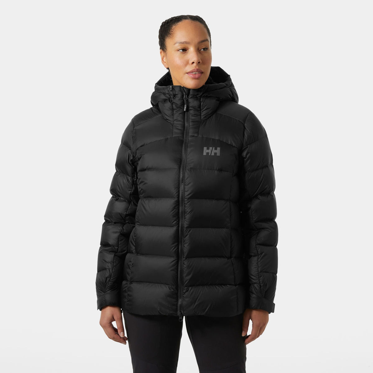 W GLACIER DOWN JACKET, BLACK, L Main image