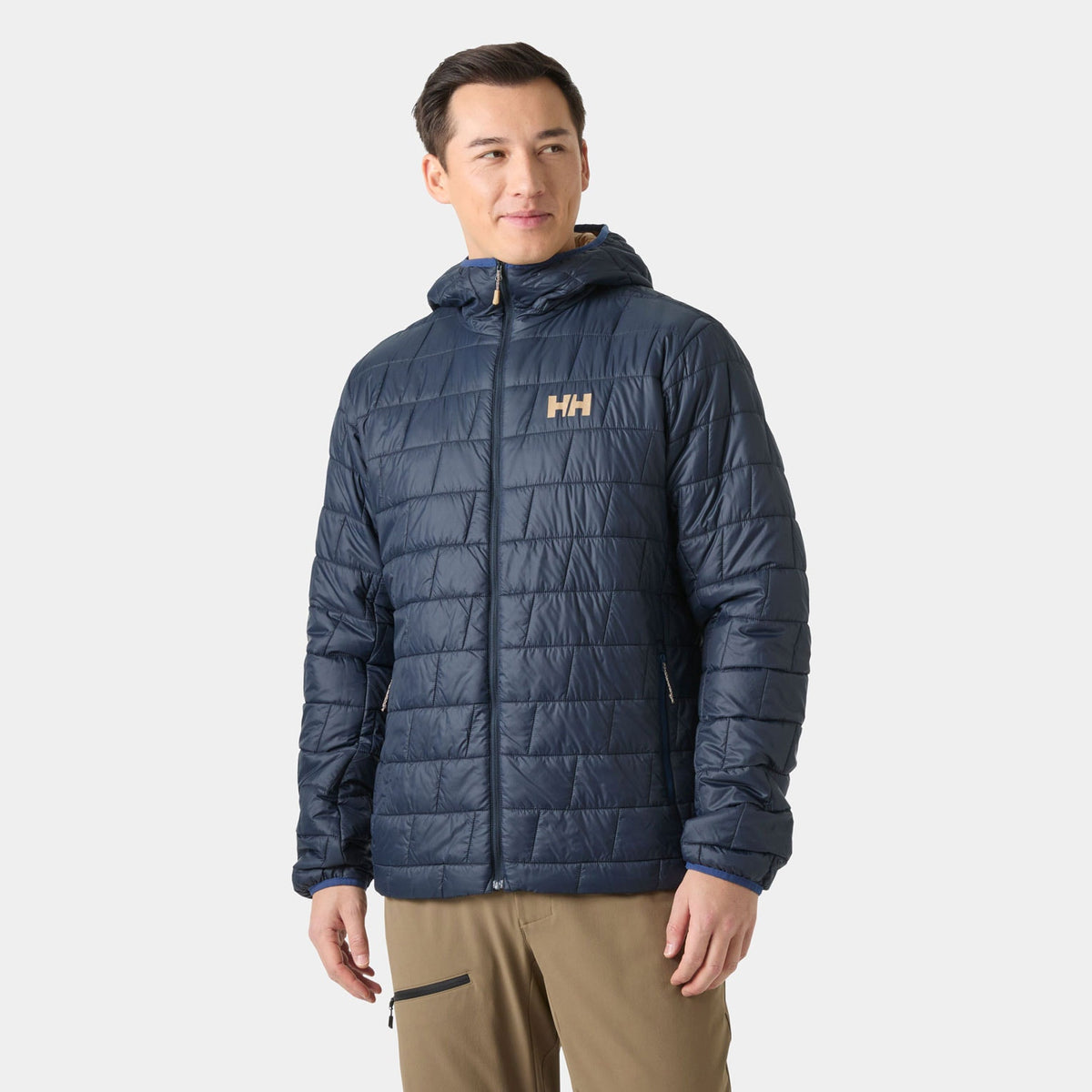 LIFALOFT HOODED INSULATOR, NAVY, XXL
