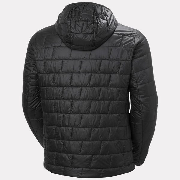 LIFALOFT HOODED INSULATOR, BLACK, XXL