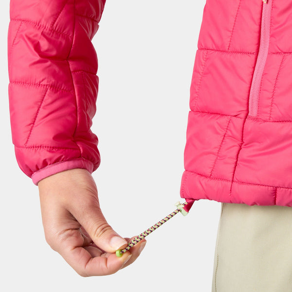 W LIFALOFT HOODED INSULATOR, CRANBERRY, L