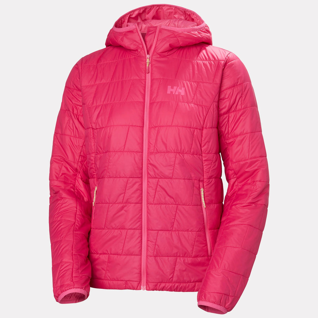 W LIFALOFT HOODED INSULATOR, CRANBERRY, L