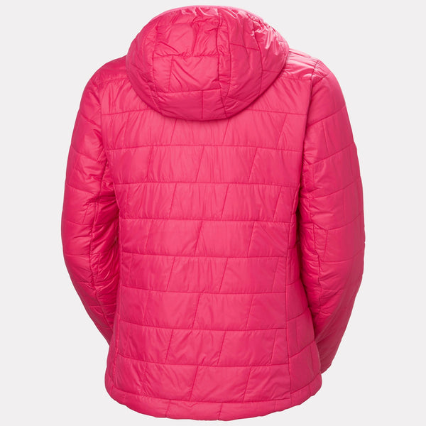 W LIFALOFT HOODED INSULATOR, CRANBERRY, L