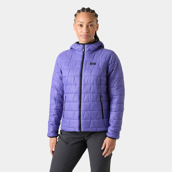 W LIFALOFT HOODED INSULATOR, ULTRA VIOLE, L