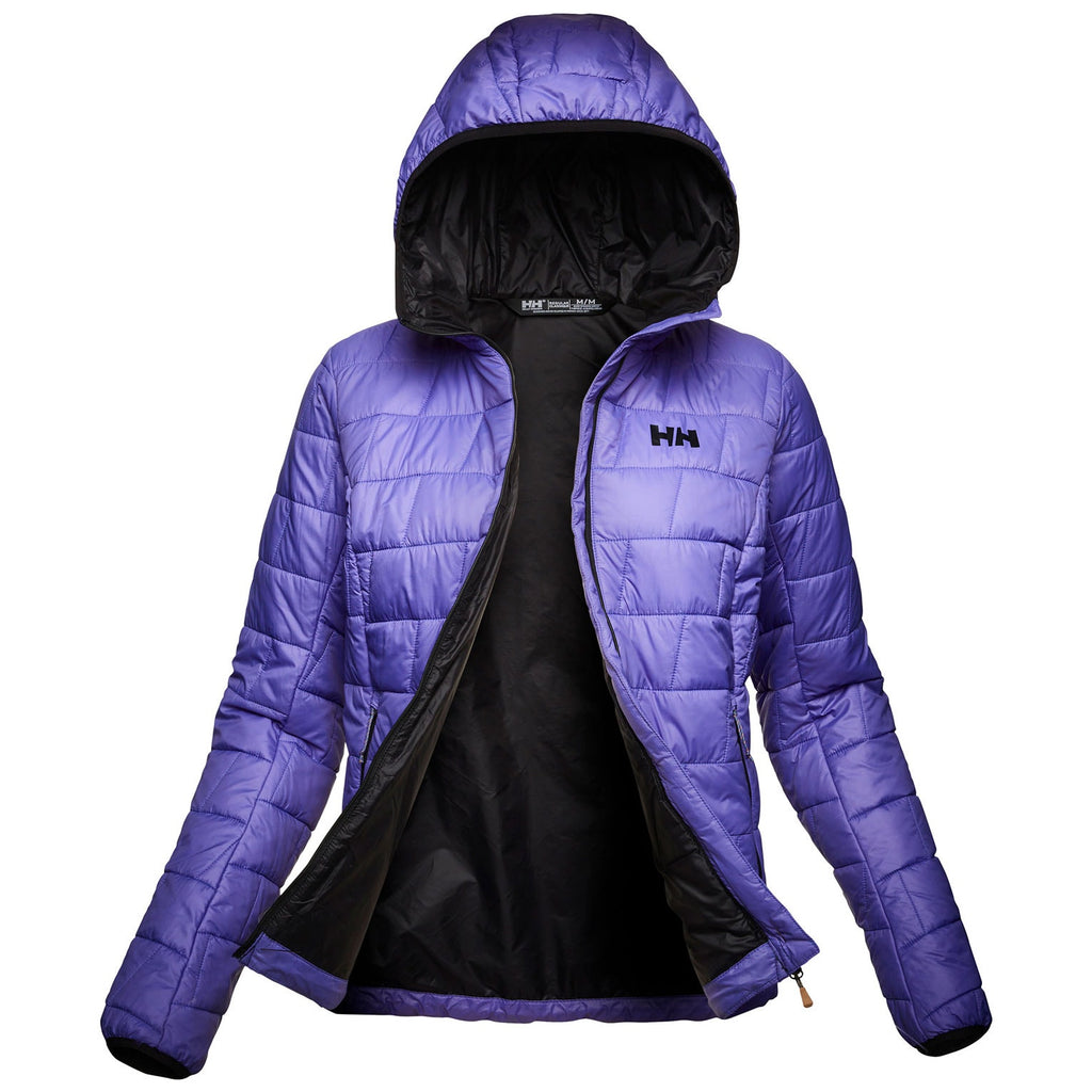 W LIFALOFT HOODED INSULATOR, ULTRA VIOLE, L