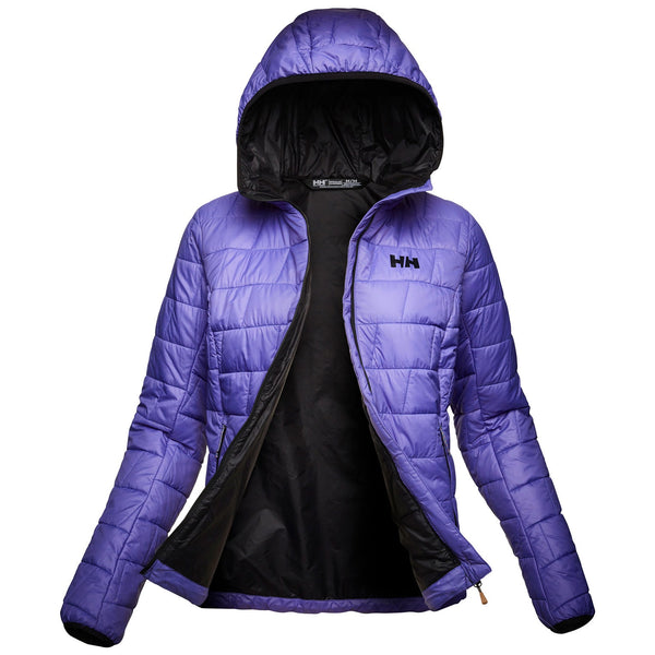 W LIFALOFT HOODED INSULATOR, ULTRA VIOLE, L