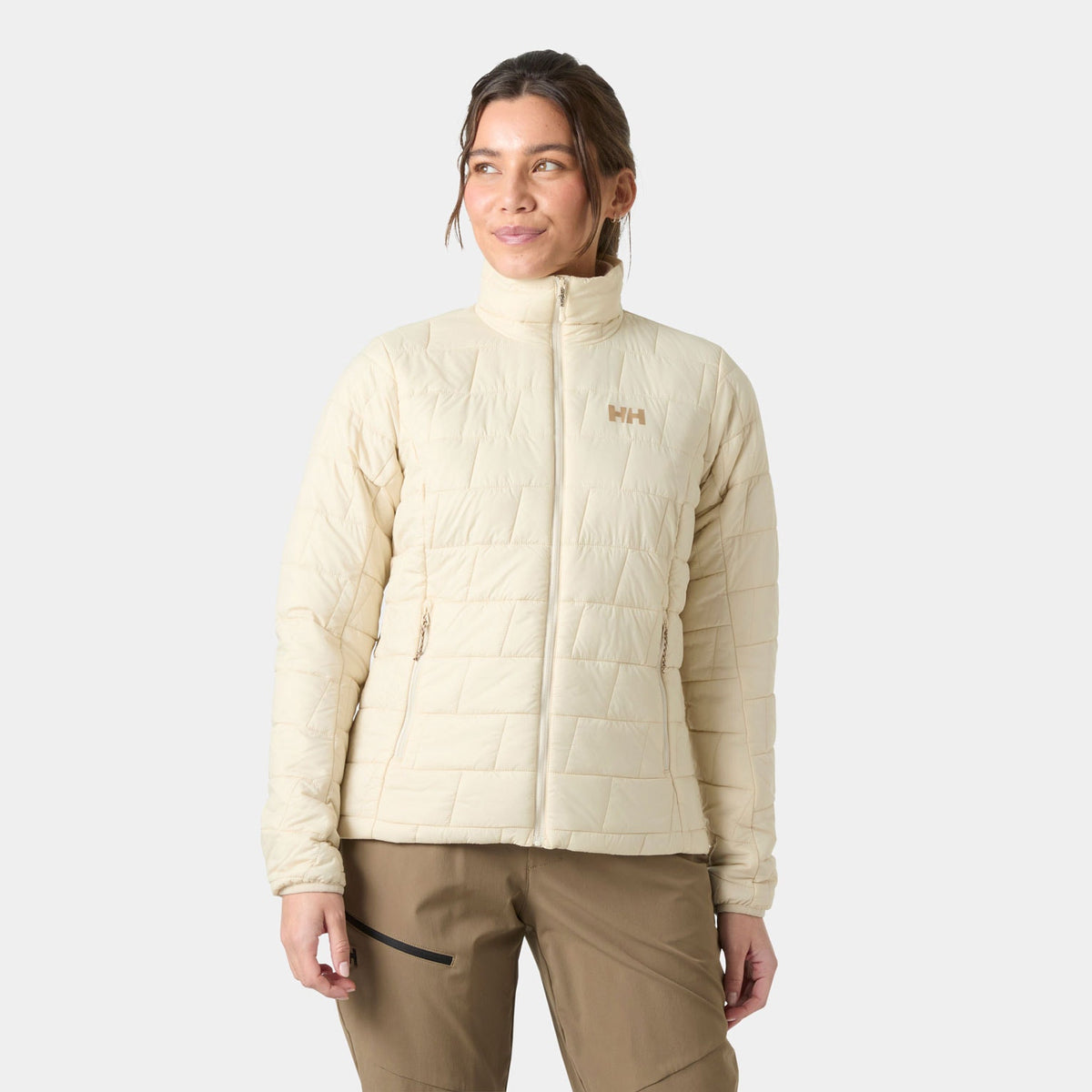 W LIFALOFT INSULATOR JACKET, CREAM, L