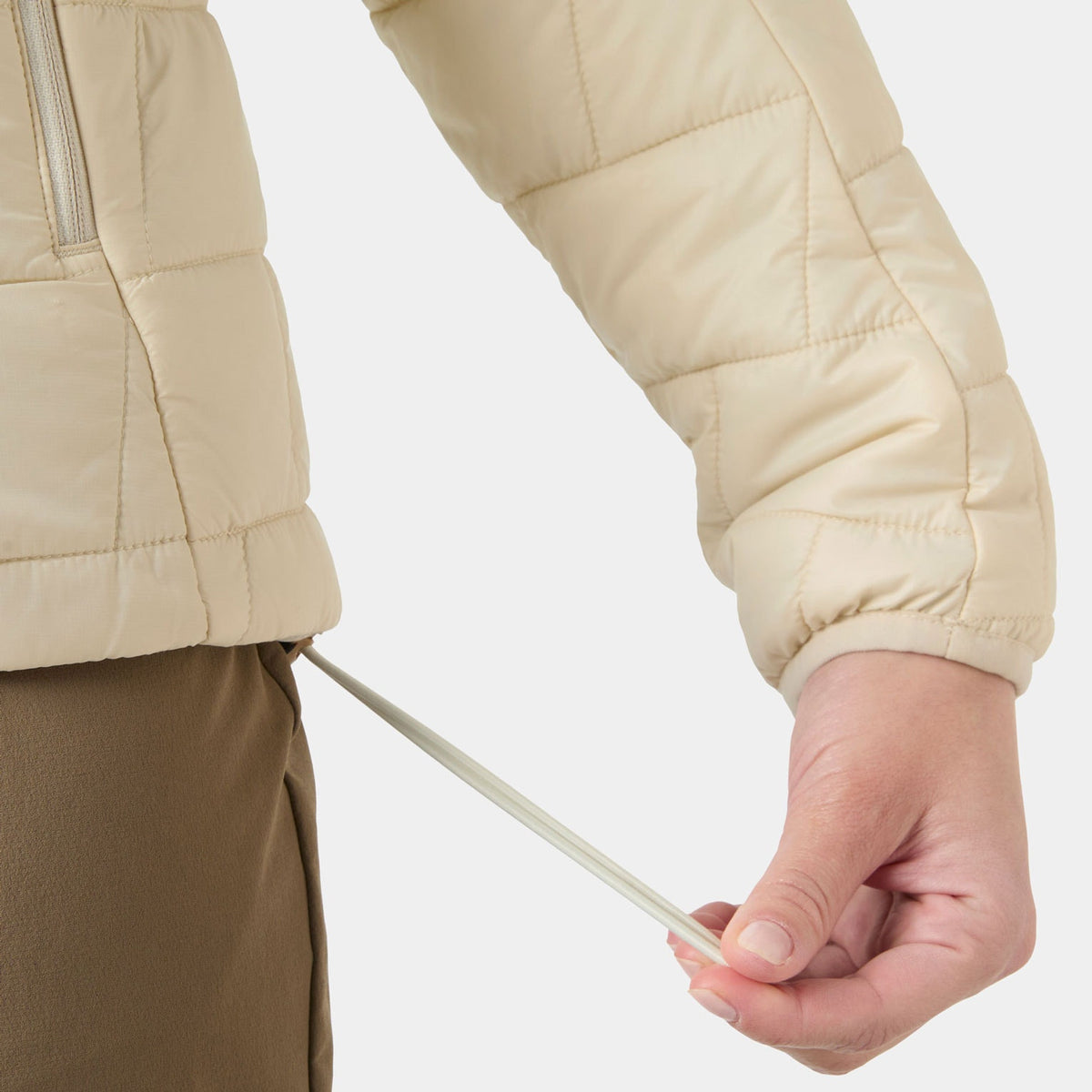 W LIFALOFT INSULATOR JACKET, CREAM, L