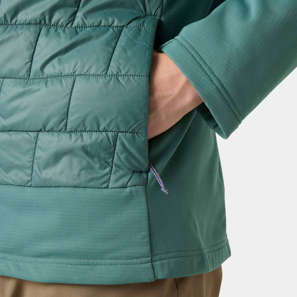 LIFALOFT HYBRID INSULATOR, OPAL GREEN, XXL