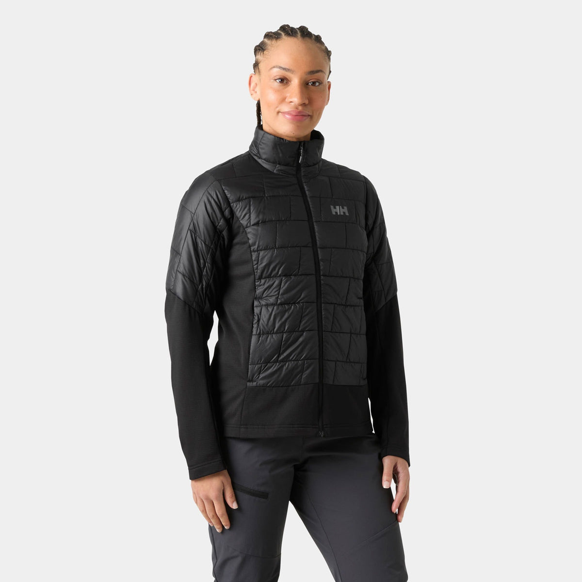 W LIFALOFT HYBRID INSULATOR, BLACK, L