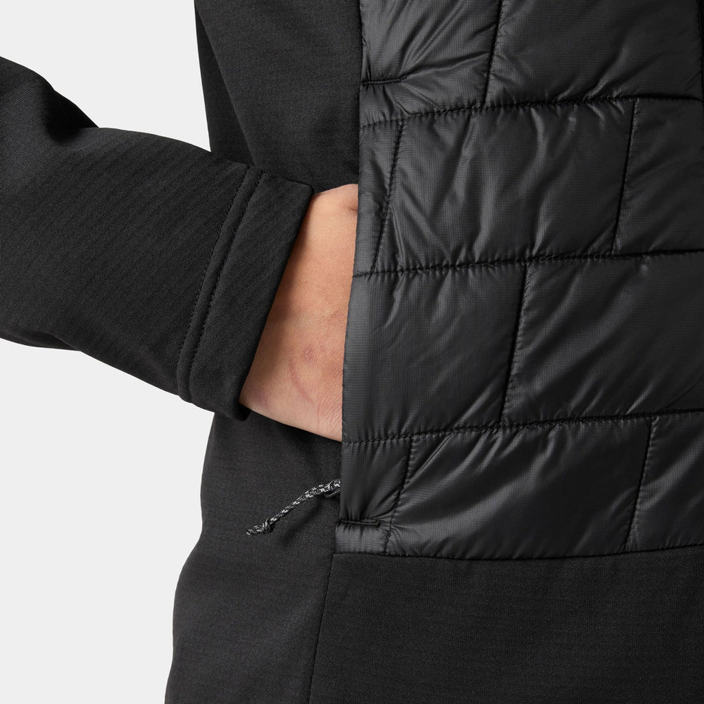 W LIFALOFT HYBRID INSULATOR, BLACK, L
