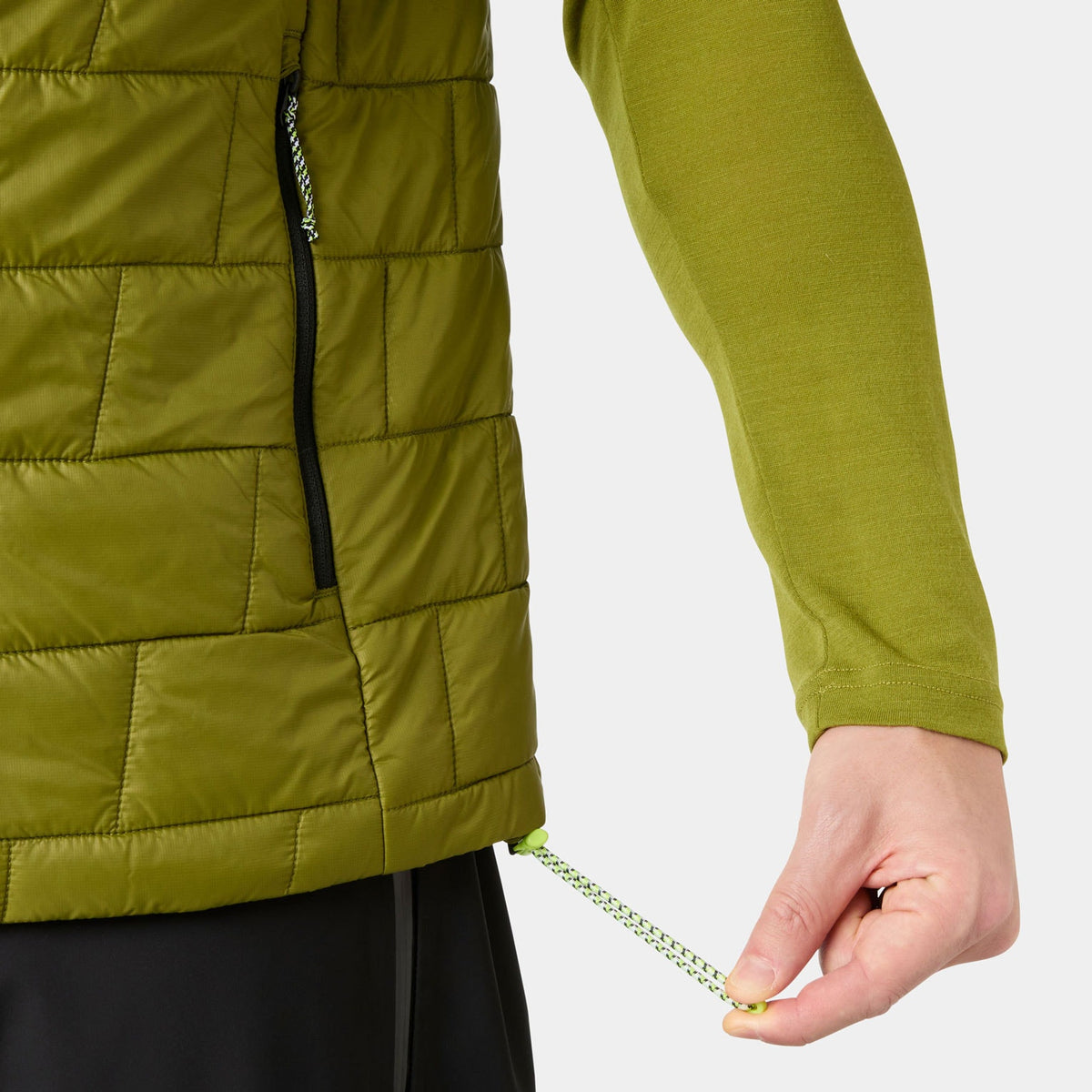 LIFALOFT INSULATOR VEST, OLIVE GREEN, XXL