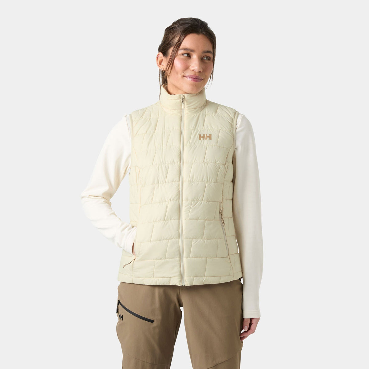W LIFALOFT INSULATOR VEST, CREAM, L Main image
