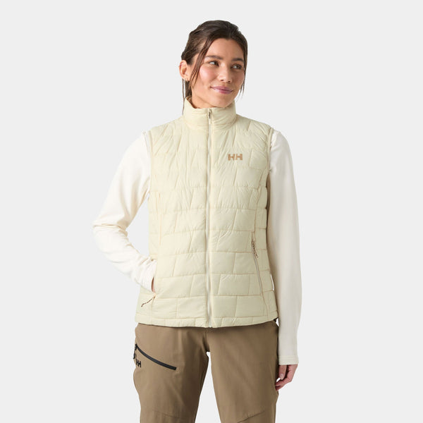 W LIFALOFT INSULATOR VEST, CREAM, L