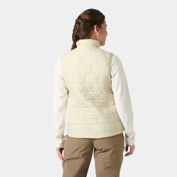 W LIFALOFT INSULATOR VEST, CREAM, L