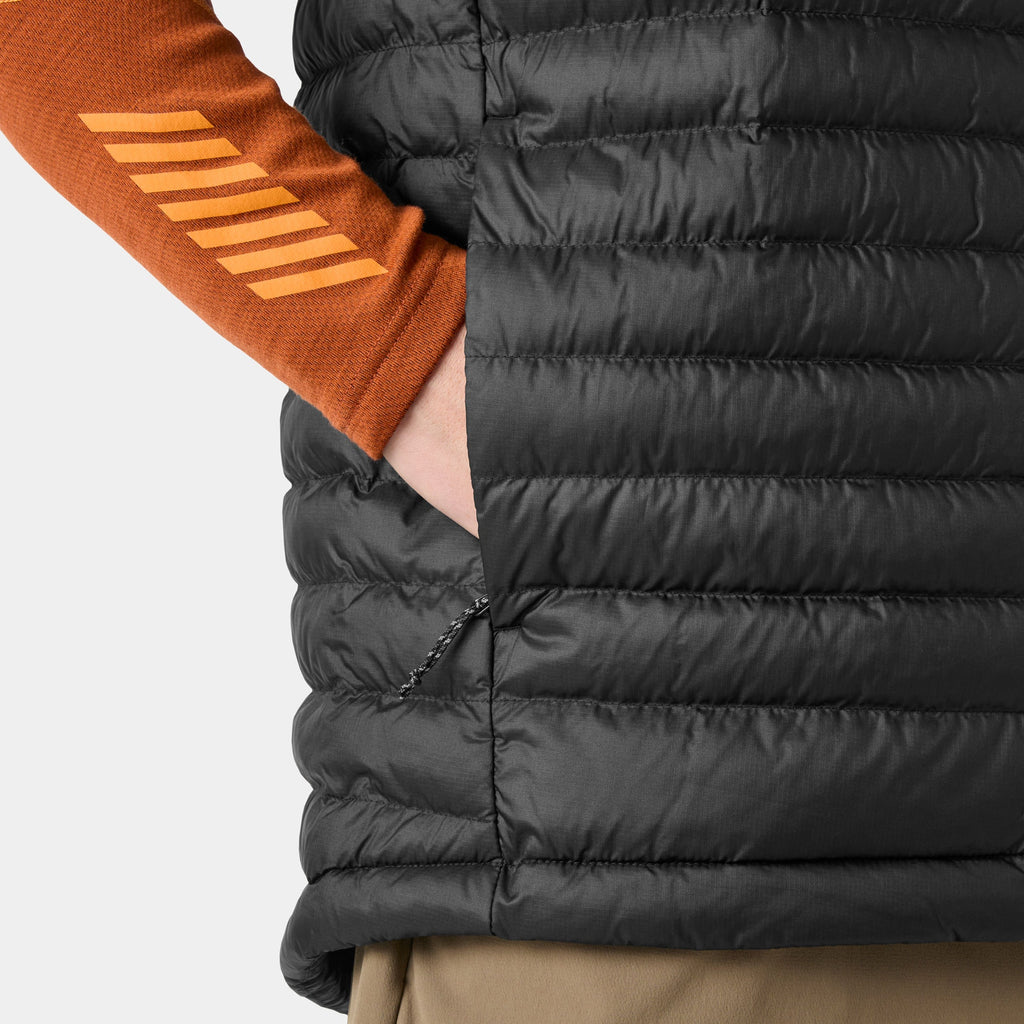 SIRDAL INSULATOR VEST, BLACK, XXL