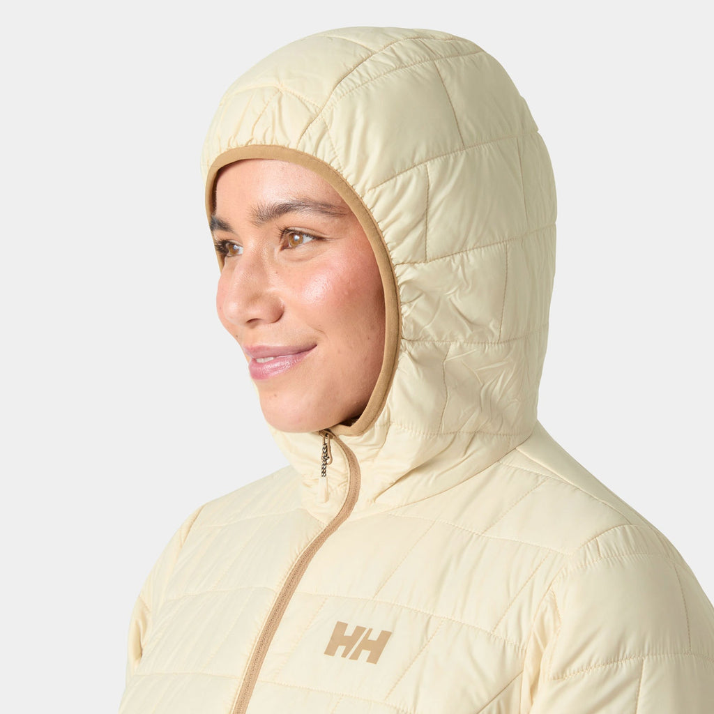 W LIFALOFT PULLOVER HOOD, CREAM, L