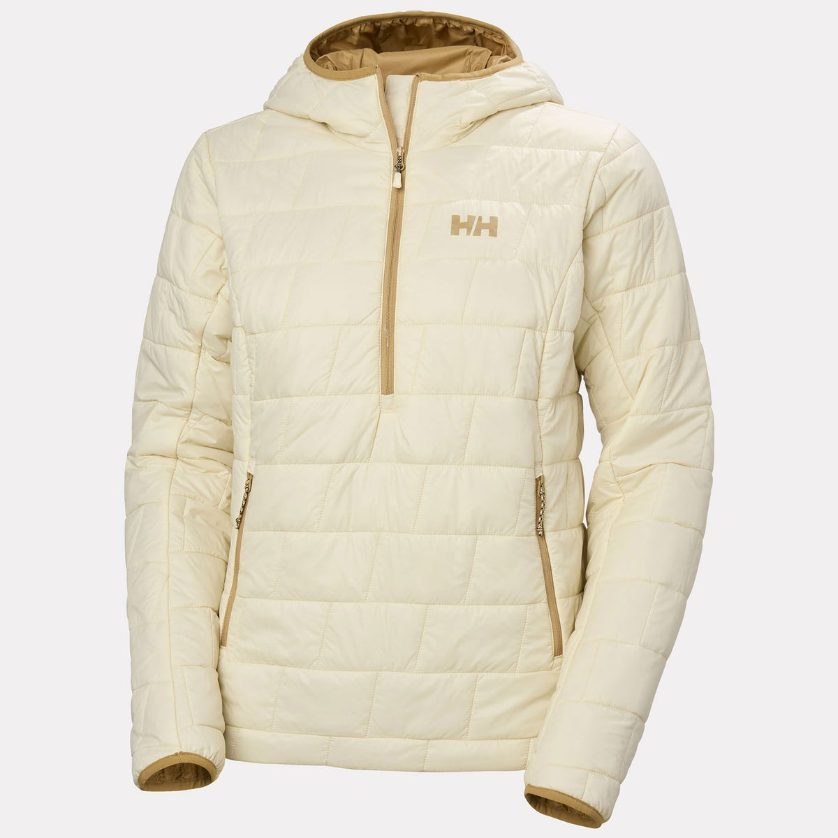 W LIFALOFT PULLOVER HOOD, CREAM, L