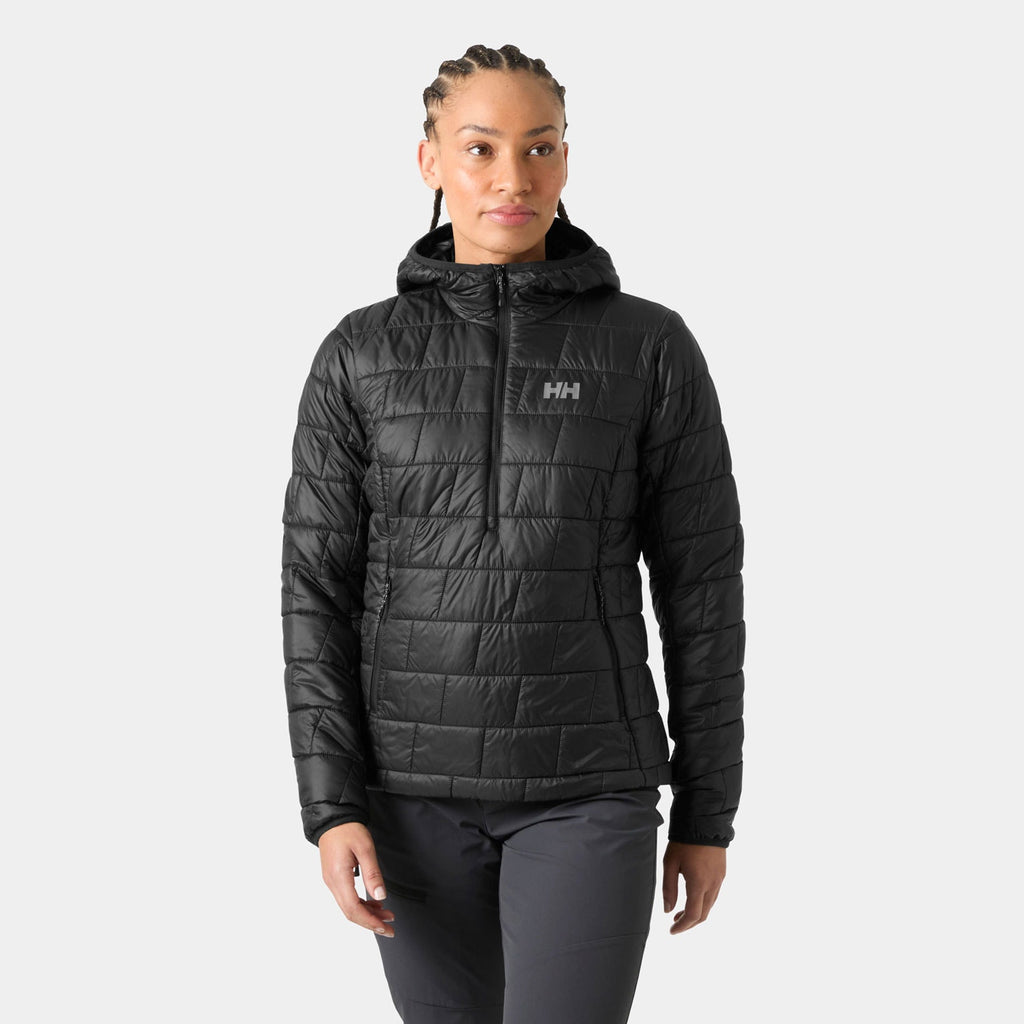 W LIFALOFT PULLOVER HOOD, BLACK, L