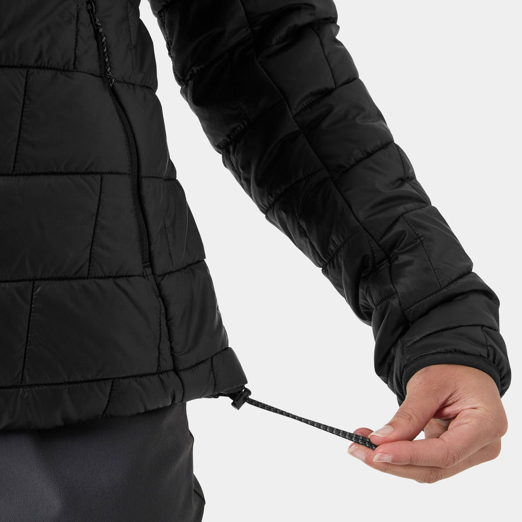 W LIFALOFT PULLOVER HOOD, BLACK, L
