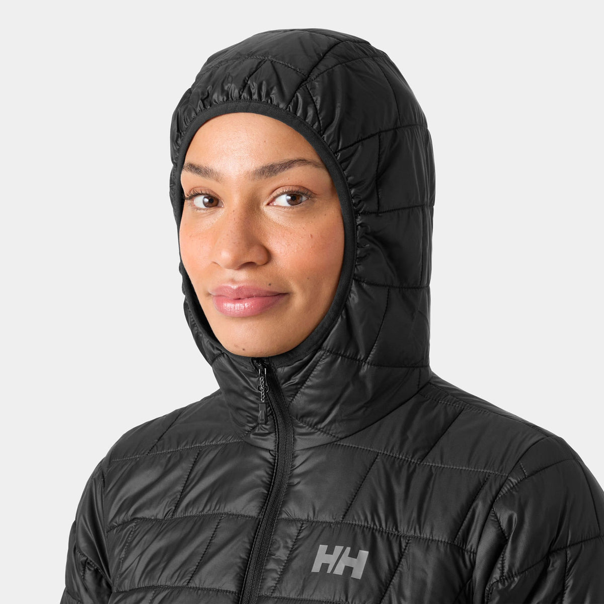 W LIFALOFT PULLOVER HOOD, BLACK, L