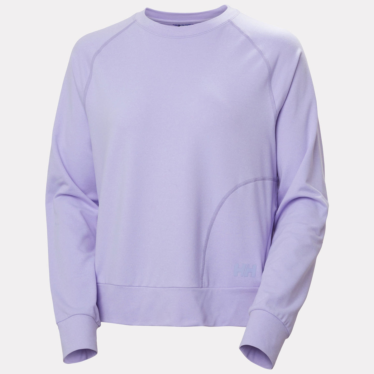 W TYRI KNIT CREW NECK, BRIGHT LAVE, L