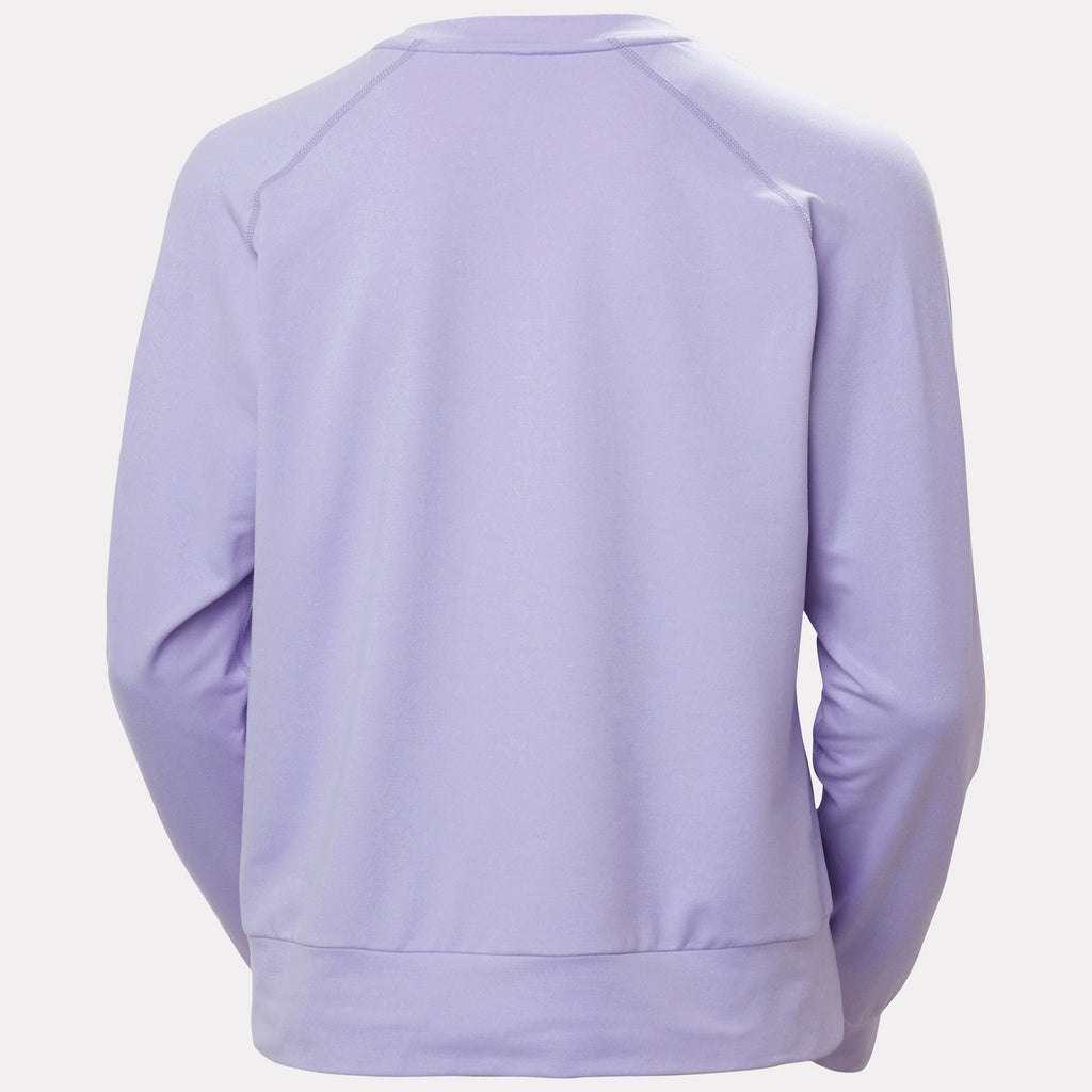 W TYRI KNIT CREW NECK, BRIGHT LAVE, L