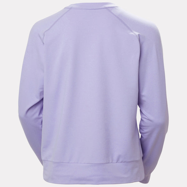 W TYRI KNIT CREW NECK, BRIGHT LAVE, L
