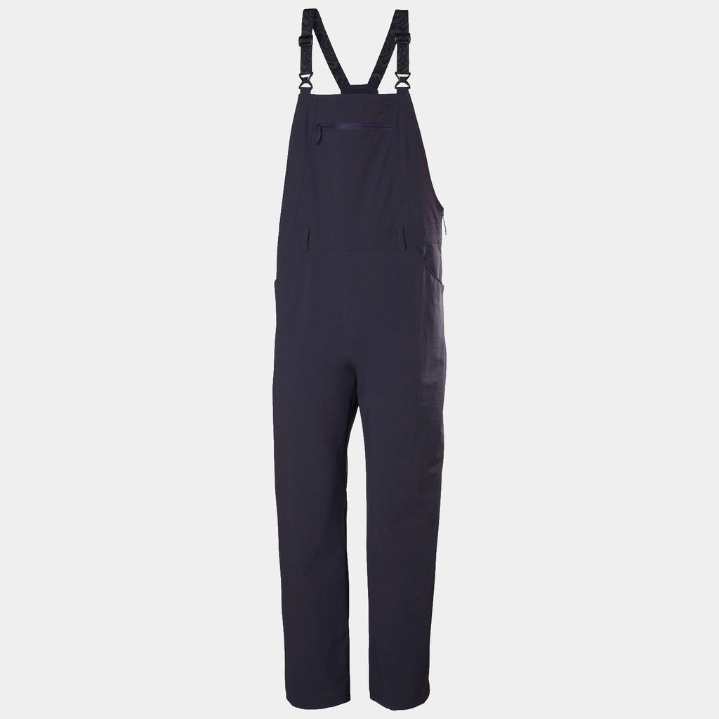 W AWE SOFTSHELL  OVERALLS, BLACK GRAPE, XS