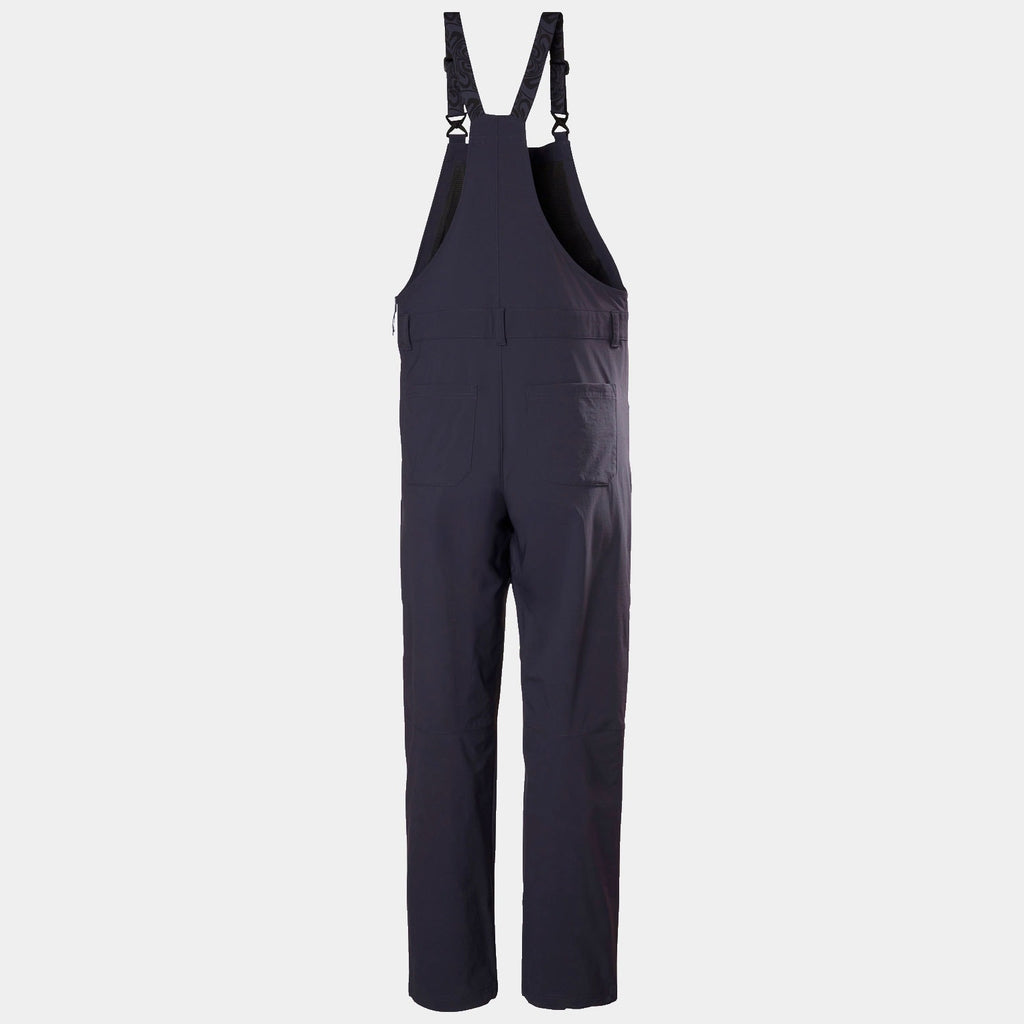 W AWE SOFTSHELL  OVERALLS, BLACK GRAPE, XS