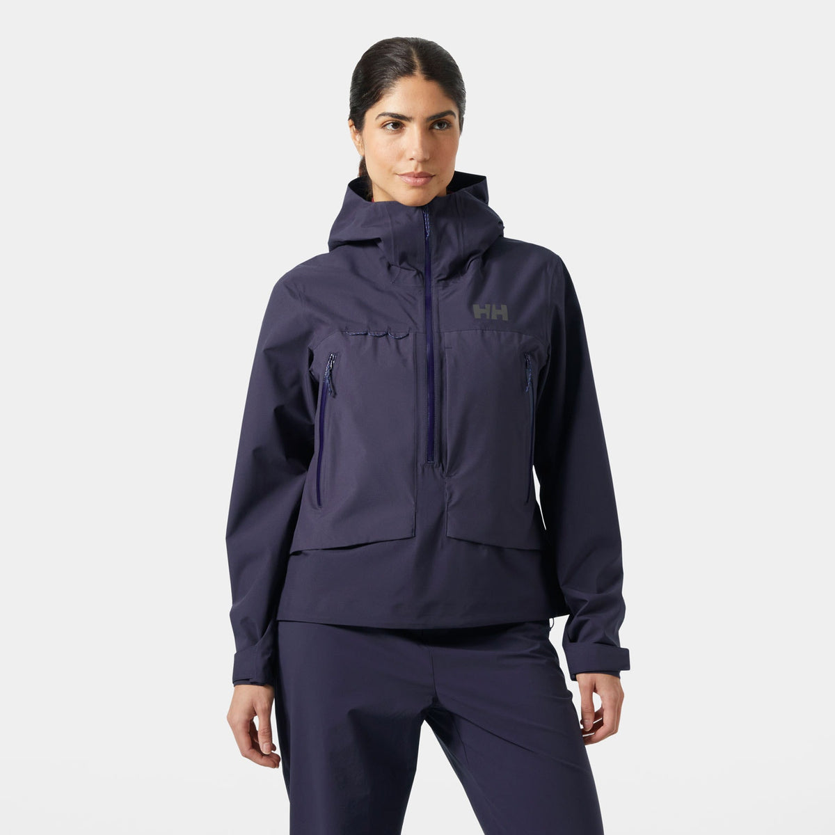 W AWE 25L SHELL ANORAK, BLACK GRAPE, XS Main image