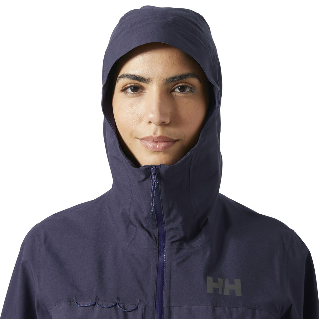 W AWE 25L SHELL ANORAK, BLACK GRAPE, XS