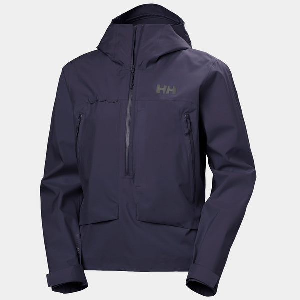 W AWE 25L SHELL ANORAK, BLACK GRAPE, XS