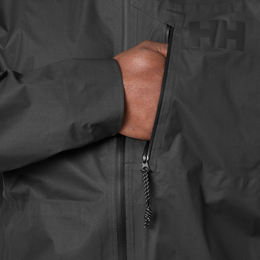 ODIN INFINITY MINIMALIST JKT, EBONY, XXL
