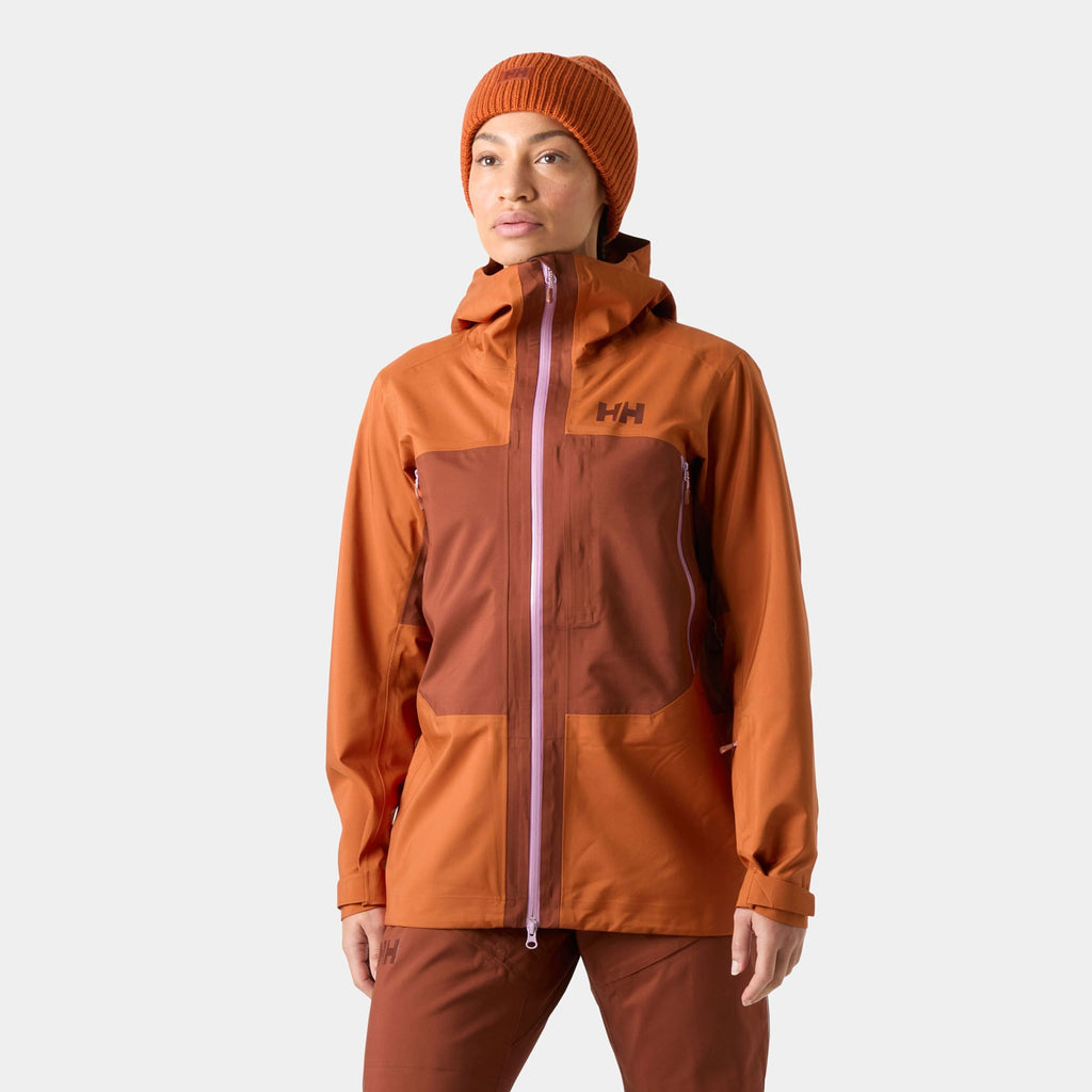 W VERGLAS BC SHELL JACKET, GINGER BISC, L