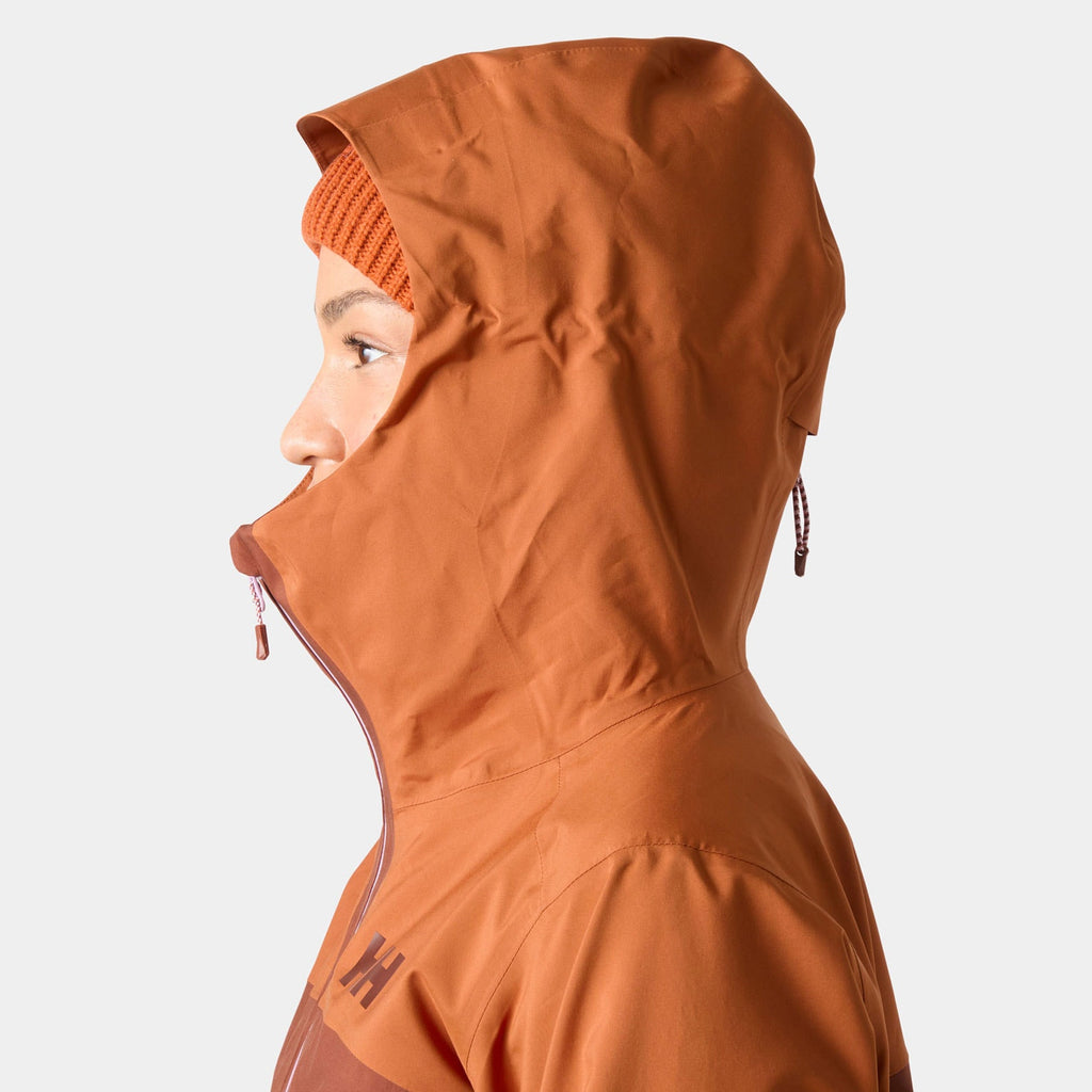 W VERGLAS BC SHELL JACKET, GINGER BISC, L