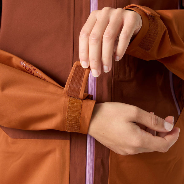 W VERGLAS BC SHELL JACKET, GINGER BISC, L