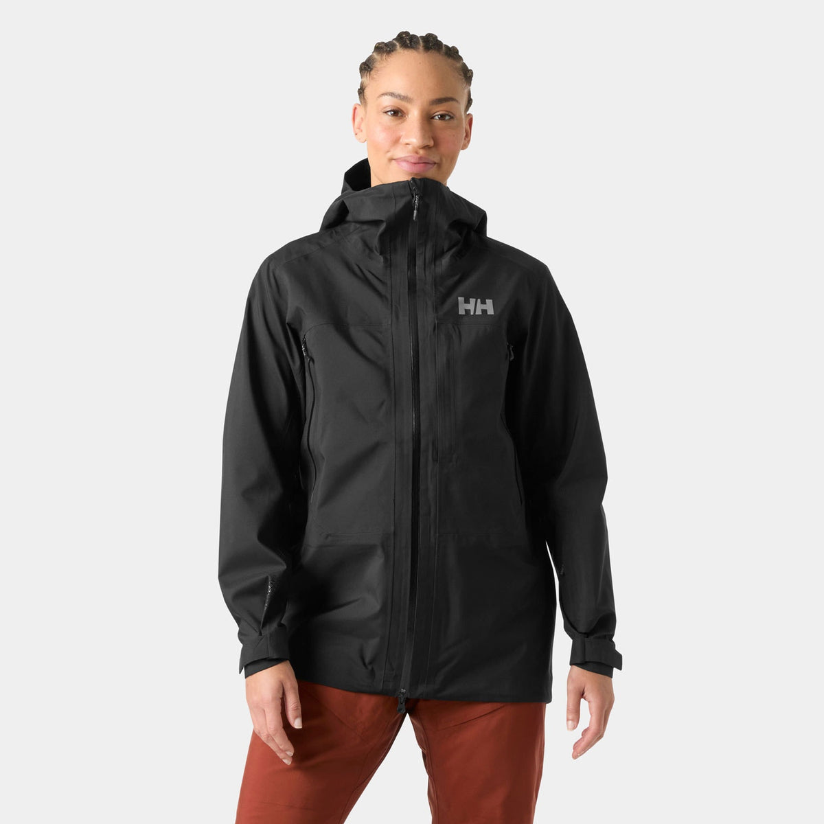 W VERGLAS BC SHELL JACKET, BLACK, L