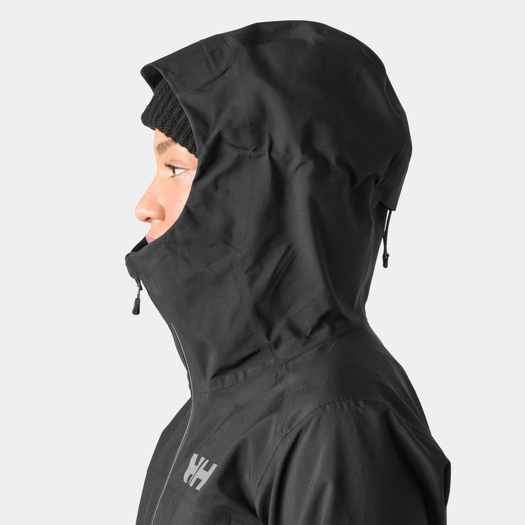 W VERGLAS BC SHELL JACKET, BLACK, L
