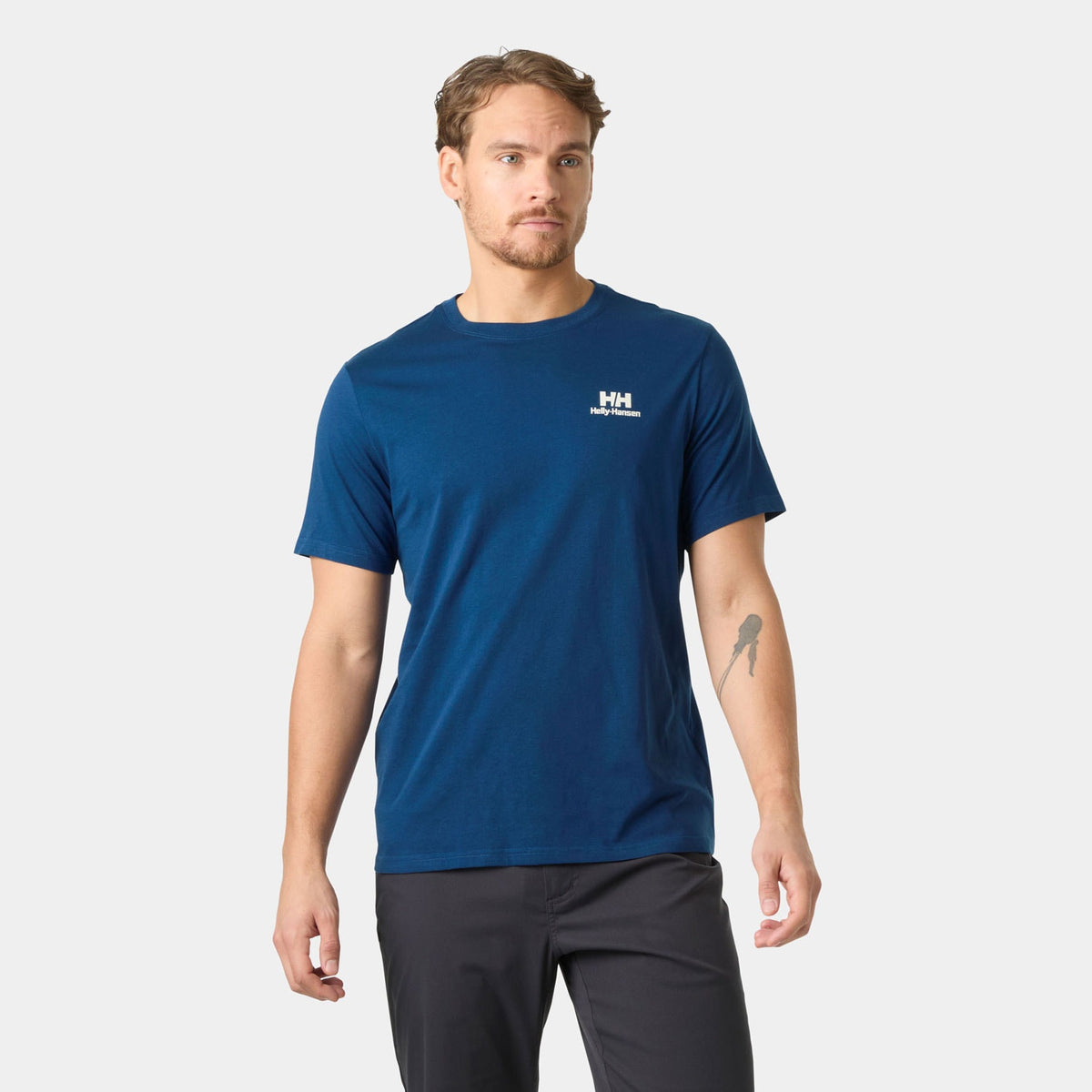 NORD GRAPHIC TSHIRT, DARK BLUE, XXL