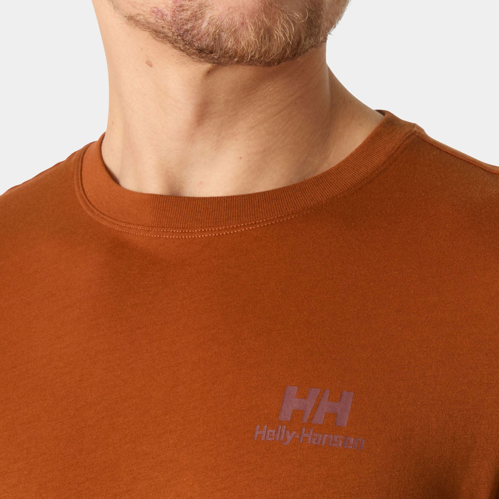 NORD GRAPHIC TSHIRT, GINGER BISC, XXL