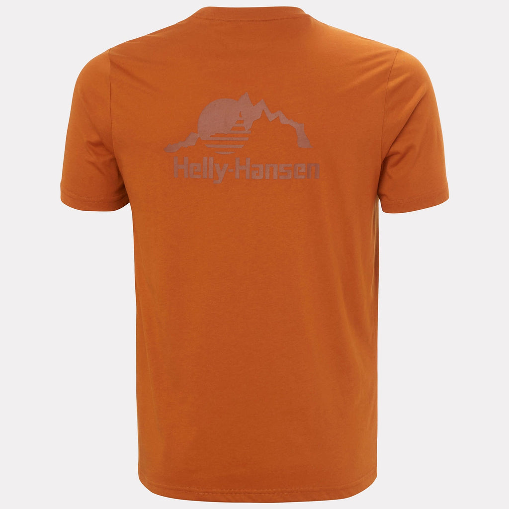 NORD GRAPHIC TSHIRT, GINGER BISC, XXL